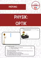 Vorschau - Test - Prüfung "Optik" inkl. Lösungen - Deckblatt