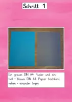 Vorschau - Mal- und Bastelvorlagen - Glück und Pech Collage - Kreativer Umgang mit Symbolen am Beispiel "Herr Glück und Frau Unglück" von Antonie Schneider - Seite 1