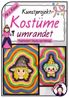Vorschau - Stundenentwürfe - Materialpaket KUNST: FASCHING | KARNEVAL - Seite 1