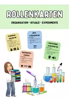 Vorschau - Arbeitsblätter - Rollenkarten für den Chemieunterricht - Deckblatt
