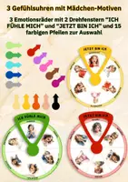 Vorschau - Spiele - Gefühlsräder für Kinder – Emotionen erkennen, benennen & regulieren | Kita & Grundschule - Seite 2