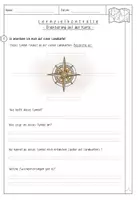 Vorschau - Test - Lernzielkontrolle - Kompass/ Windrose - Seite 2