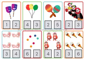 anteprima - Flashcard - Carnevale_Attività varie - Pagina di copertina