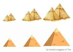 Aperçu - Jeux - Ateliers sériation grandeurs Pyramides - Egypte - Page 3