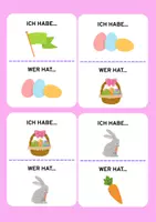 Vorschau - Spiele - Ich habe, wer hat... Ostern - Deckblatt