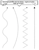 Aperçu - Feuilles d'exercices - Livre d’activités de découpage pour enfants - Page 2