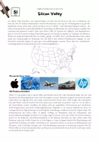 Vorschau - Arbeitsblätter - USA Silicon Valley - Seite 1