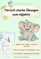 Vorschau - Unterrichtsreihen - Tierisch starke Übungen zur Grammatik - Materialpaket - Seite 1