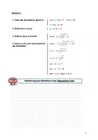 Vorschau - Arbeitsblätter - Merkzettel und Übungsaufgaben zur p-q-Formel - Seite 2