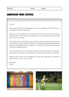 Vorschau - Arbeitsblätter - American High School: Reading (English) - Seite 1