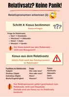 Vorschau - Poster - Latein: Relativsätze? Keine Panik! (Übersicht) - Seite 2