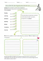 Vorschau - Anderer Materialtyp - Meine Ziele für den Englischunterricht - Selbstreflektion - Seite 2