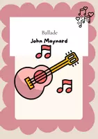 Vorschau - Arbeitsblätter - Ballade John Maynard - Deckblatt