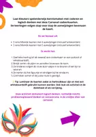 Voorbeeld - Carnaval Coderen – Route Volgen voor Kleuters - Pagina 1