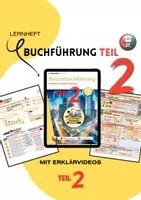Vorschau - Unterrichtsreihen - Finanzbuchführung TEIL 2 interaktives Lernheft inkl. Lösungsheft - Deckblatt