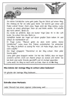 Vorschau - Arbeitsblätter - Kleine Einheit zum Thema Lebensweg - Seite 1