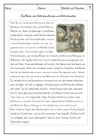 Vorschau - Arbeitsblätter - Lesen: Weltall und Planeten - Leseverstehen - Seite 1