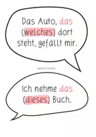Vorschau - Präsentationen/Tafelbilder - Tafelmaterial das/dass - Zuordnungskarten - Seite 3