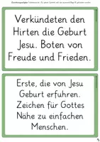 Vorschau - Arbeitsblätter - Weihnachten: Tafelkarten mit Symbolen und Malvorlagen - Seite 3