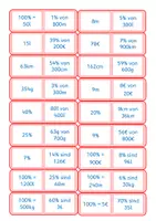 Vorschau - Spiele - Prozentrechnung - Domino - Seite 1