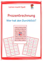 Vorschau - Spiele - Prozentrechnung - Wer hat den Durchblick - Deckblatt