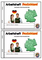 Vorschau - Arbeitsblätter - Deutschland inkl. Nachbarländer (Sachkunde) - Deckblatt