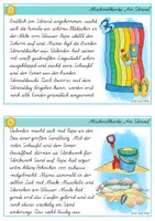 Vorschau - Stationenlernen - Am Strand - Lese- & Abschreibkartei - SAS - Seite 3
