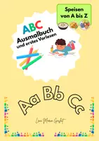 Vorschau - Mal- und Bastelvorlagen - ABC Malbuch und erstes Vorlesen: Speisen von A - Z - Deckblatt