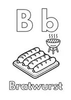 Vorschau - Mal- und Bastelvorlagen - ABC Malbuch und erstes Vorlesen: Speisen von A - Z - Seite 3