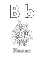Vorschau - Mal- und Bastelvorlagen - ABC Malbuch und erstes Vorlesen: Natur von A - Z - Seite 3