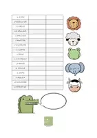 anteprima - Esercizi - I versi degli animali - Pagina 1