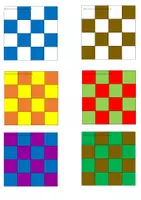 Aperçu - Apprentissages en autonomie - pavage 3 sur 3, 4 sur 4 , 5 sur 5 et 6 sur 6 - Page 1