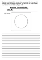 Vorschau - Arbeitsblätter - Materialpaket - "Mission Sternenlicht" -Lesen/kreatives Schreiben Klasse 3/4 - Seite 2
