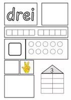 Vorschau - Arbeitsblätter - Die Zahl des Tages - Mathe Klasse 1 - Seite 3