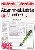 Vorschau - Arbeitsblätter - GESAMTPAKET | Abschreibtexte | Grundschrift (GS) | Grundschule - Seite 1