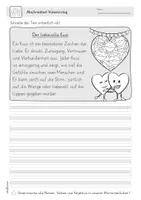 Vorschau - Arbeitsblätter - Abschreibtexte Valentinstag | Grundschrift (GS) - Seite 3