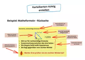 Vorschau - Poster - Mathe lernen mit Karteikarten (Mathekartei) - Seite 3