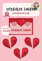 Vorschau - Präsentationen/Tafelbilder - Verliebte Zahlen - Mathe - 1. Klasse - Tafelmaterial - Deckblatt