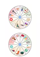 Vista previa - Tarjetas / Manipulativos - LA RODA DE LES HOMÒFONES - página 2