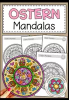 Vorschau - Mal- und Bastelvorlagen - OSTERN - Mandalas (6 Malvorlagen) - Deckblatt