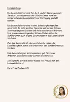 Vorschau - Arbeitsblätter - Lesemalblätter - Frühling - Klasse 1-2 - Seite 1