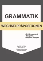 Vorschau - Arbeitsblätter - Wechselpräpositionen A2–B1 – WO / WOHIN Übungen DaZ / DaF - Deckblatt