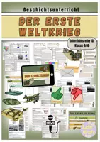 Vorschau - Unterrichtsreihen - Der Erste Weltkrieg (Unterrichtsreihe, GE) - Deckblatt