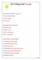 Vorschau - Arbeitsblätter - Frühling – Arbeitsblätter mit Lösungen & Lernkontrolle | Sachunterricht Klasse 1/2 - Seite 3
