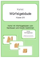 Vorschau - Stundenentwürfe - Materialpaket Würfelgebäude Prüfungseinheit - Seite 1