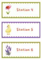 Vorschau - Stationenlernen - Stationskarten Frühling - Seite 1