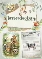 Vorschau - Unterrichtsreihen - Tierbeschreibungen: Die richtige Reihenfolge finden (5. / 6. / 7. Klasse | Deutsch | Sachunterricht | Naturwissenschaften | Kreativaufgaben) - Deckblatt