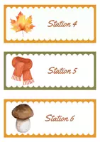 Vorschau - Stationenlernen - Stationskarten Herbst - Seite 1