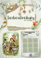 Vorschau - Unterrichtsreihen - Tierbeschreibungen: Tierische Details – Erkenne die Körperteile (5. / 6. / 7. Klasse | Deutsch | Sachunterricht | Naturwissenschaften | Kreativaufgaben) - Deckblatt