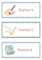 Vorschau - Stationenlernen - Stationskarten - Seite 1